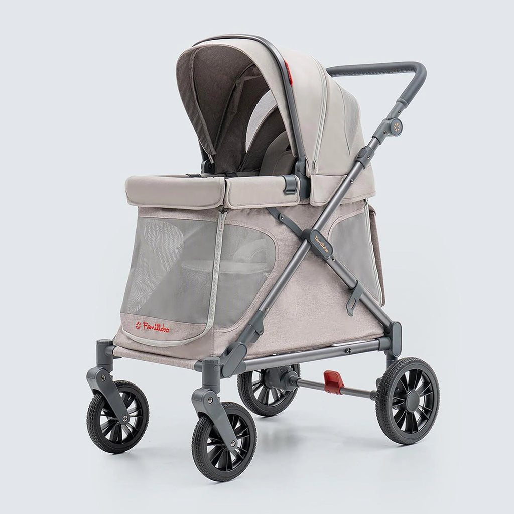 Q1 WAGON STROLLER | ASH ROSE