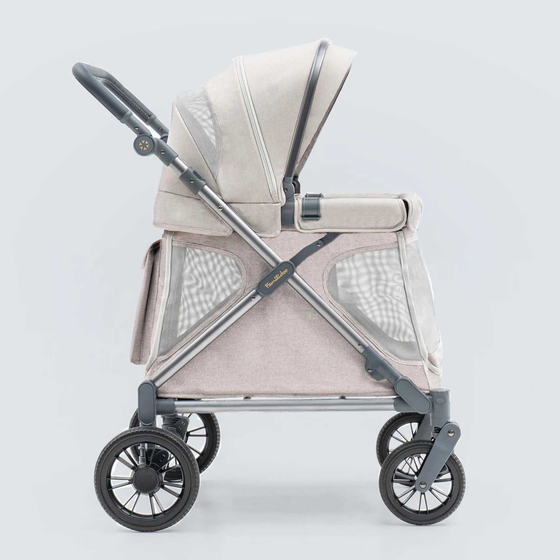 Q1 WAGON STROLLER | ASH ROSE